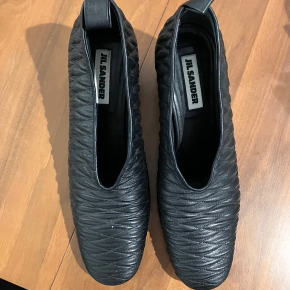 Jil Sander block heel loafers - Picture 2 of 7